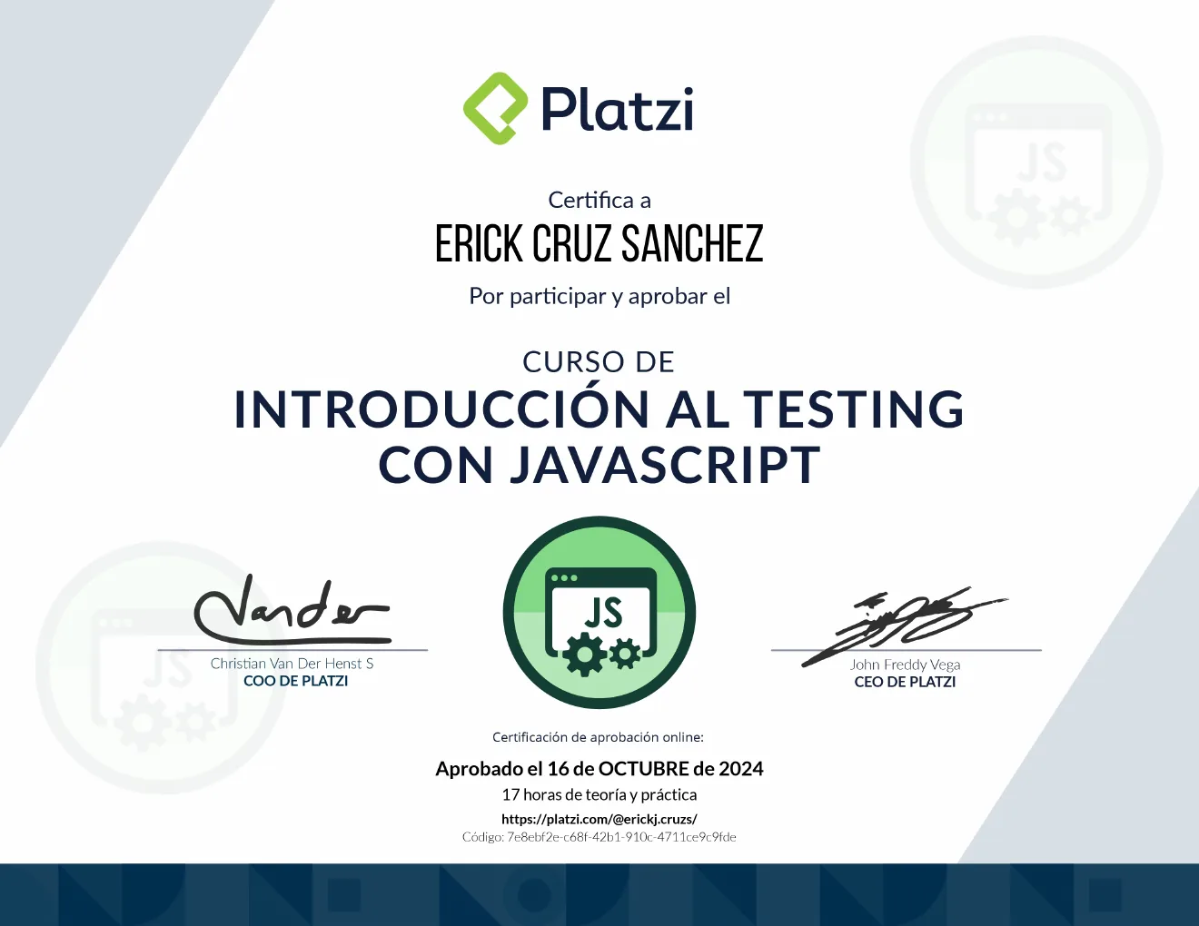 Diploma preview: Introducción al Testing con JavaScript
