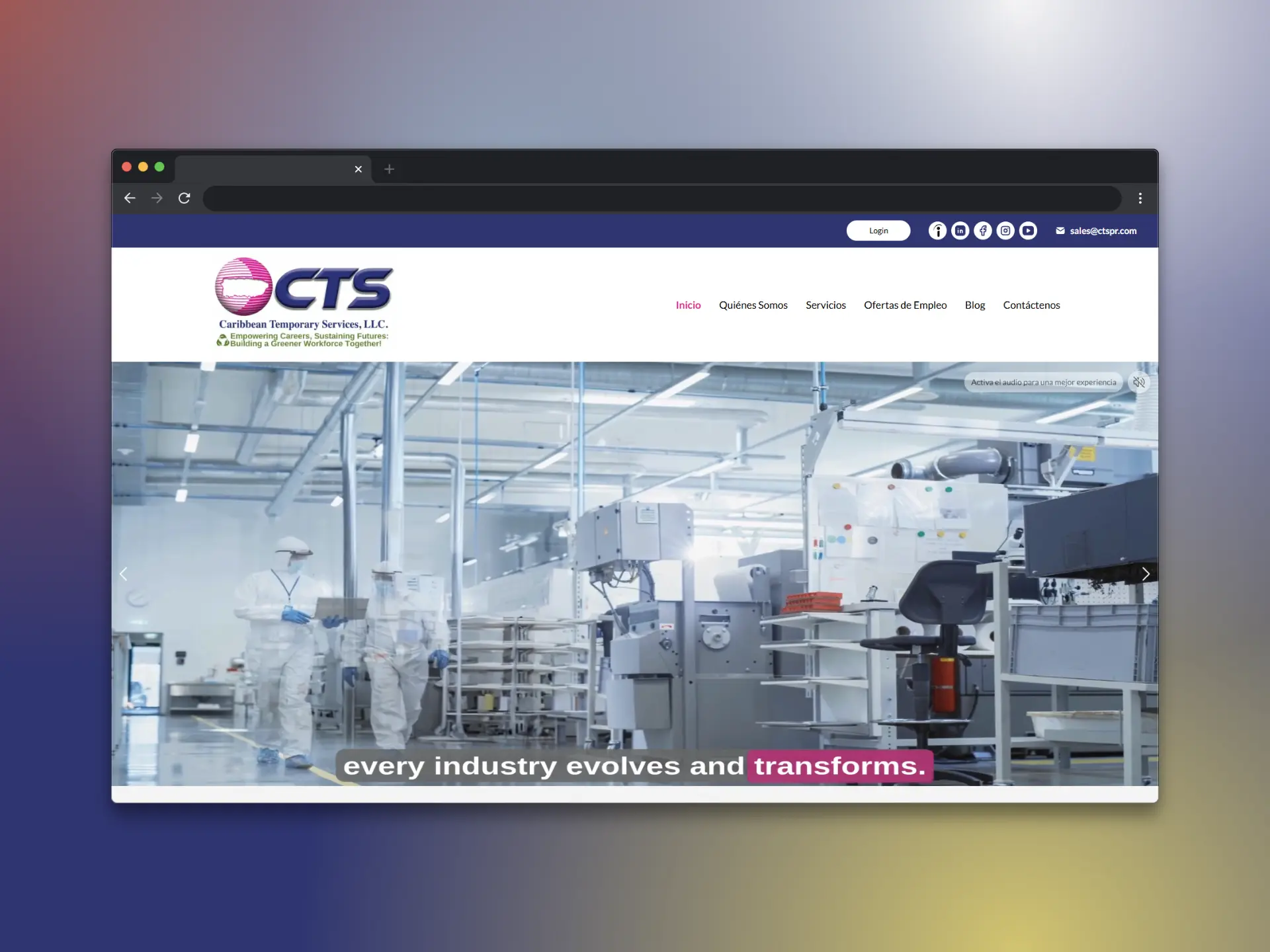 CTS PR — Talent platform